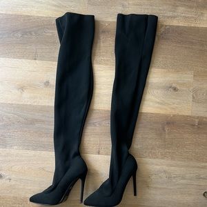 Thigh-high boots size 38 (7 US)